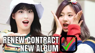 All TWICE Members Renew Contracts At JYP - Announce New Mini Album