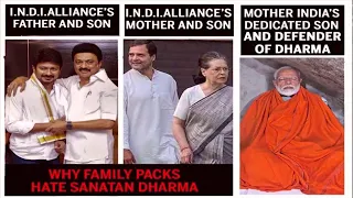 BJP Tears Into Opposition Over Sanatan Slander: Posts Pic Of Stalin And Gandhis Vs PM Modi