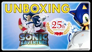 Sonic Adventure 25th Anniversary Statue Unboxing!!! (First4Figures PVC Collector's Edition)