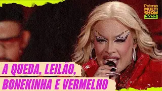 Gloria Groove - A Queda, Leilão, Bonekinha e Vermelho | Prêmio Multishow | Música Multishow