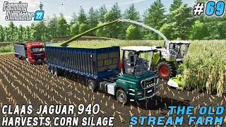 Harvesting corn silage with CLAAS JAGUAR 940 | The Old Stream Farm | Farming simulator 22 | ep #69