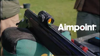 CAZA con ESCOPETA y PUNTO ROJO: Aprendiendo a tirar al plato con AIMPOINT | Curso de tiro