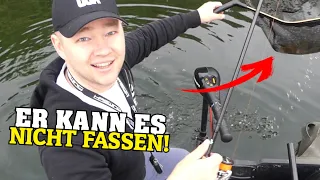 Zweiter Wurf und dann dieser Fisch 😳🤯!  OSA in Mission Raubfisch Angeln