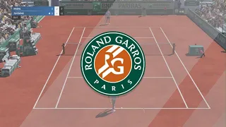 Tennis World Tour 2 great game Nadal -gameplay PS5