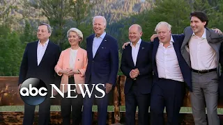 President Biden, world leaders talk Ukraine war at G7 summit l ABCNL