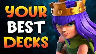 Playing YOUR Best Clash Royale Decks LIVE!