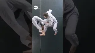 Straight Foot Lock 🦵 from Berimbolo #bjj #jiujitsu #grappling