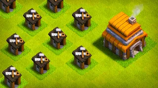 БЕСПЛАТНЫЙ СТРОИТЕЛЬ НА ТХ5 ! #НЕДОНАЧУ ! CLASH OF CLANS