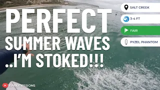 No crowd, perfect waves.. high on the summer stoke! @Dana Point - Salt Creek [POV SURF]