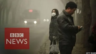 China smog: 'Sky dark from air pollution'  - BBC News