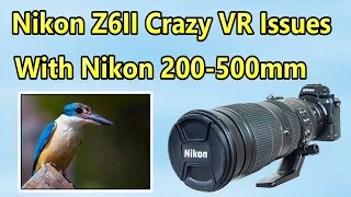 Nikon Z6II Crazy VR Issues with Nikon 200 500mm