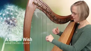 A SIMPLE WISH beginner harp music by Anne Crosby Gaudet