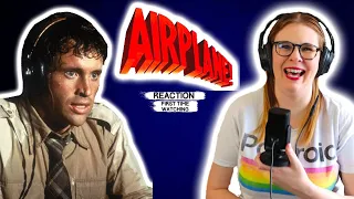 AIRPLANE! (1980) MOVIE REACTION AND REVIEW! FIRST TIME WATCHING!