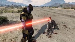 GTA 5 - Superman VS Thanos