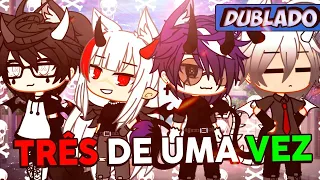 [DUBLADO] Três De Uma Vez?! Mini Filme | Gacha Life