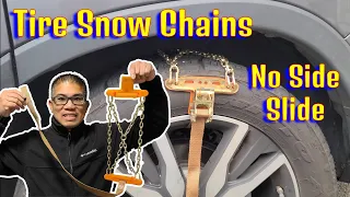 How To Install Tire Snow Chains