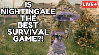🔴IS NIGHTINGALE THE BEST SURVIVAL GAME? essence farming // building // main story