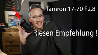 Tamron 17-70 f2.8 Zoom Objektiv 📸 Vergleich mit Sony 16-55 f2.8 TEST Deutsch