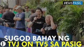 "Sugod Bahay Mga Kapatid' ng TVJ sa TV5, sumugod at pinasaya ang mga Pasigueño | iNews Pasig