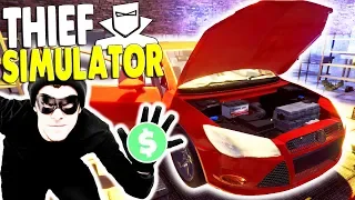 Going to JAIL for Grand Theft Auto BUSTED by POLICE | Thief Simulator Gameplay