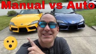 GR Supra Manual vs Auto - Which Should You BUY?