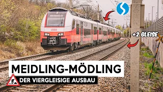 Viergleisiger Ausbau der Südstrecke zwischen Meidling und Mödling | So sieht das Projekt aus!