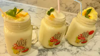 Easy Mango milk shake To Cool DownHow to make mango shake Rich and creamy mango shake tropicalfruit