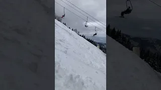 【恐怖】スキー場で事故、、