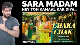 Chaka Chak Song Reaction, review, atrangi re songs, A R Rahman, akshay Kumar, dhanush, sara ali khan