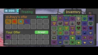 God pot trading pays off. Dungeon Quest trading