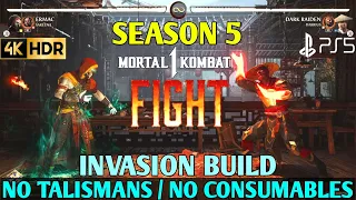 Ermac Vs Dark Raiden Boss MORTAL KOMBAT 1 Dark Raiden Boss | MK1 Invasion Season 5 Raiden Boss Fight