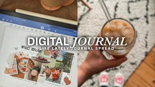 Digital Journal with me / Life Lately / Weekly Recap / iPad Journal / Goodnotes / Documenting Life