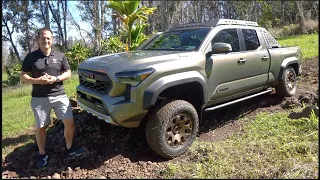 Is the 2024 Toyota Tacoma Trailhunter a BETTER truck than a GMC Canyon AT4X?