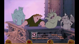 The Hunchback of Notre Dame: Disney's Animated Storybook - Part 1 - Read and Play (Gameplay)