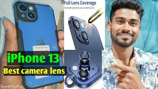 iPhone 13 Camera lens protector | iPhone 13 Camera glass replacement | iPhone 13 Camera ring review