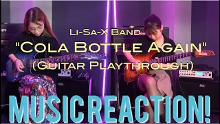 SWEET SESSION!!🎸 Li-Sa-X Band - “Cola Bottle Again” Guitar Playthrough Music Reaction🔥