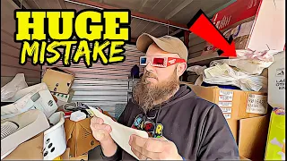 My wife made a HUGE$ MISTAKE! We buy abandoned storage units! #grimesfinds