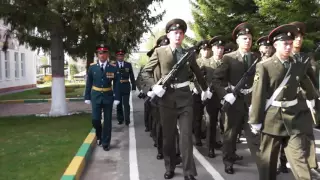 27 полк прощание со знаменем 7 июня 2016 год