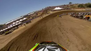 GoPro HD: Ryan Villopoto Moto 1 - Hangtown MX Lucas Oil Pro Motocross Championship 2013