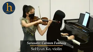 Sarasate: Carmen Fantasy | SoHyun Ko (고소현), violin; Miki Aoki, piano
