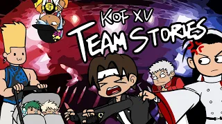 [KOF XV recap cartoon] The King Of Fighters XV Team Stories explained in 2 minutes