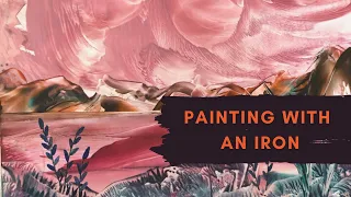 Painting An Easy Landscape With Encaustic In Minutes/ For Beginners