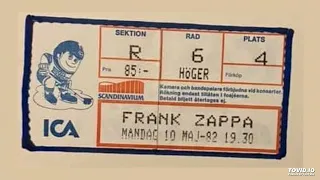 Frank Zappa - RDNZL, Scandinavium, Gothenburg, Sweden, May 10, 1982