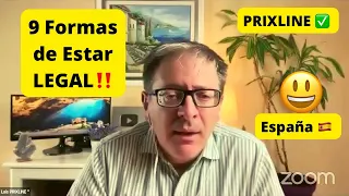 #PRIXLINE ✅ 9 Formas de estar LEGAL en España 🇪🇸 😃👍