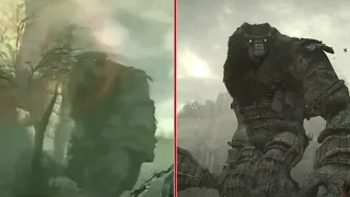 Shadow of the Colossus Trailer Comparison: 2005 vs. 2017