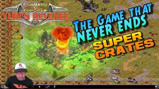The Game that NEVER ENDS - SUPER CRATES - Red Alert 2 Multiplayer Gameplay