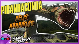 Películas HORRIBLES que NO CONOCES: PIRAÑACONDA 🐍🐍🐍 RESUMEN