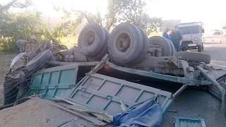 Truck Crash Compilation August  2016