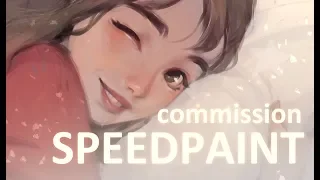 Speedpaint (Paint Tool SAI) Portrait Commission 2019 #2