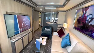 Symphony of the Seas - One Bedroom Grand Suite Tour 2023